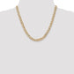 Semi-Solid Curb with Lobster Clasp Chain - WBC