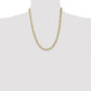 Semi-Solid Curb with Lobster Clasp Chain - WBC
