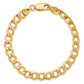 Semi-Solid Curb with Lobster Clasp Bracelet - WBC