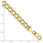 Semi-Solid Curb with Lobster Clasp Bracelet - WBC