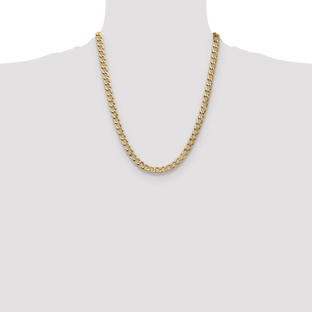 Semi-Solid Curb Chain - WBC
