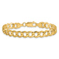 Semi-Solid Curb with Lobster Clasp Bracelet - WBC