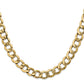 Semi-Solid Curb with Lobster Clasp Chain - WBC