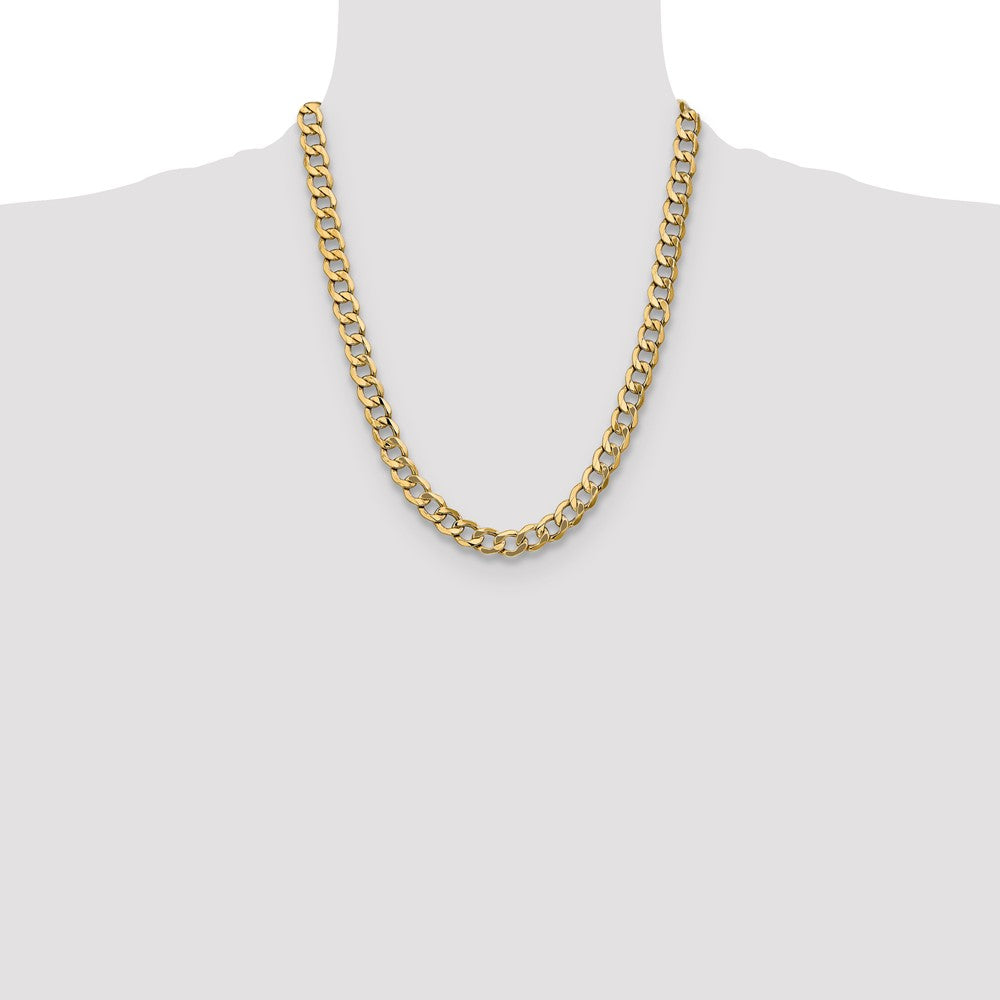 Semi-Solid Curb Chain - WBC