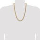 Semi-Solid Curb with Lobster Clasp Chain - WBC