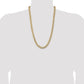 Semi-Solid Curb with Lobster Clasp Chain - WBC