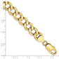 Semi-Solid Curb with Lobster Clasp Bracelet - WBC