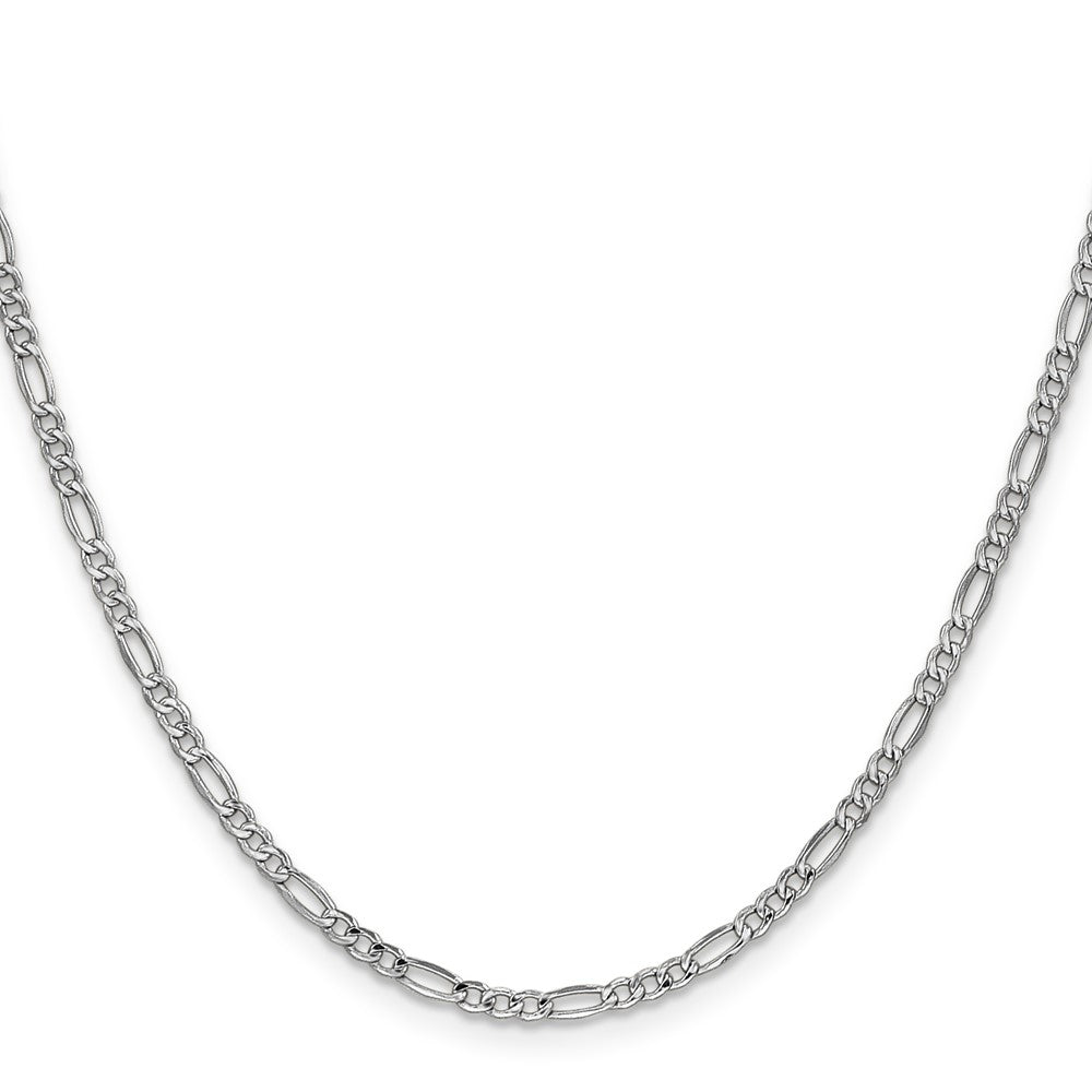 Semi-Solid Figaro with Lobster Clasp Chain - WBC
