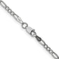Semi-Solid Figaro with Lobster Clasp Chain - WBC