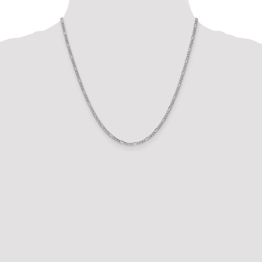 Semi-Solid Figaro with Lobster Clasp Chain - WBC