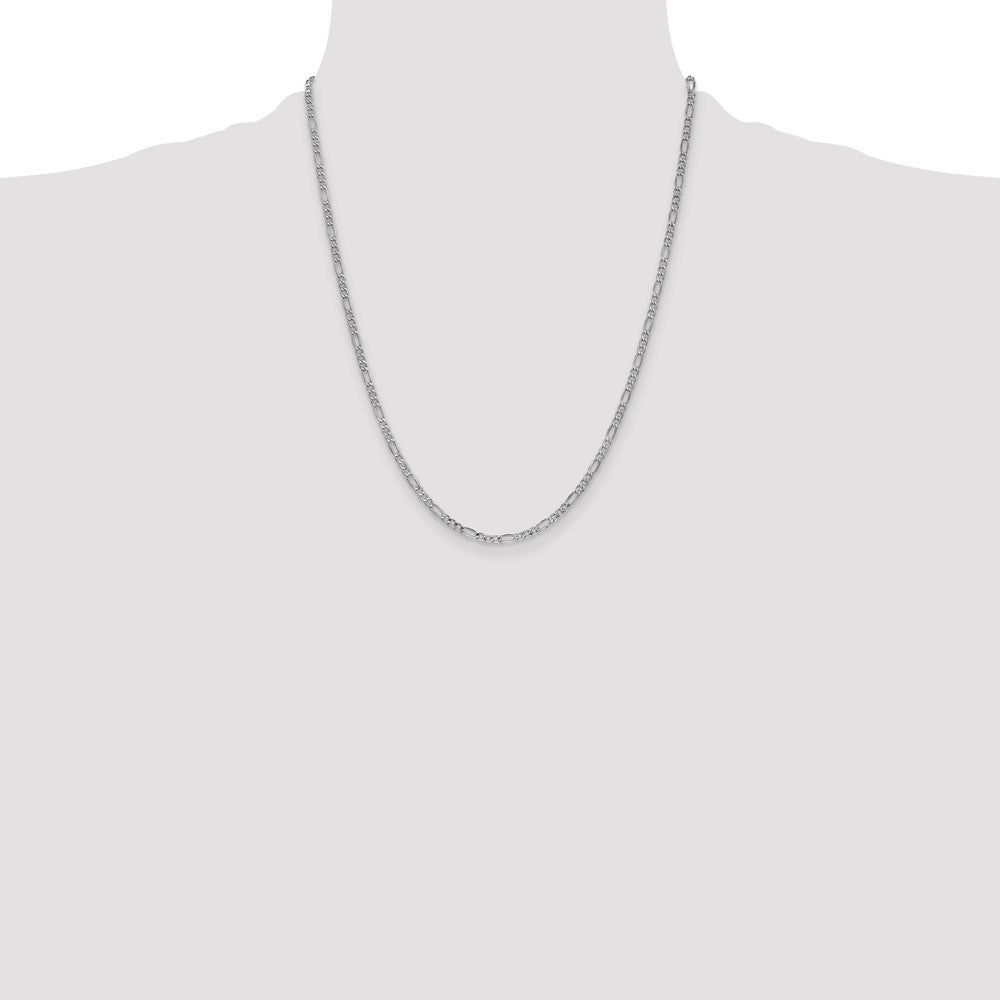 Semi-Solid Figaro with Lobster Clasp Chain - WBC