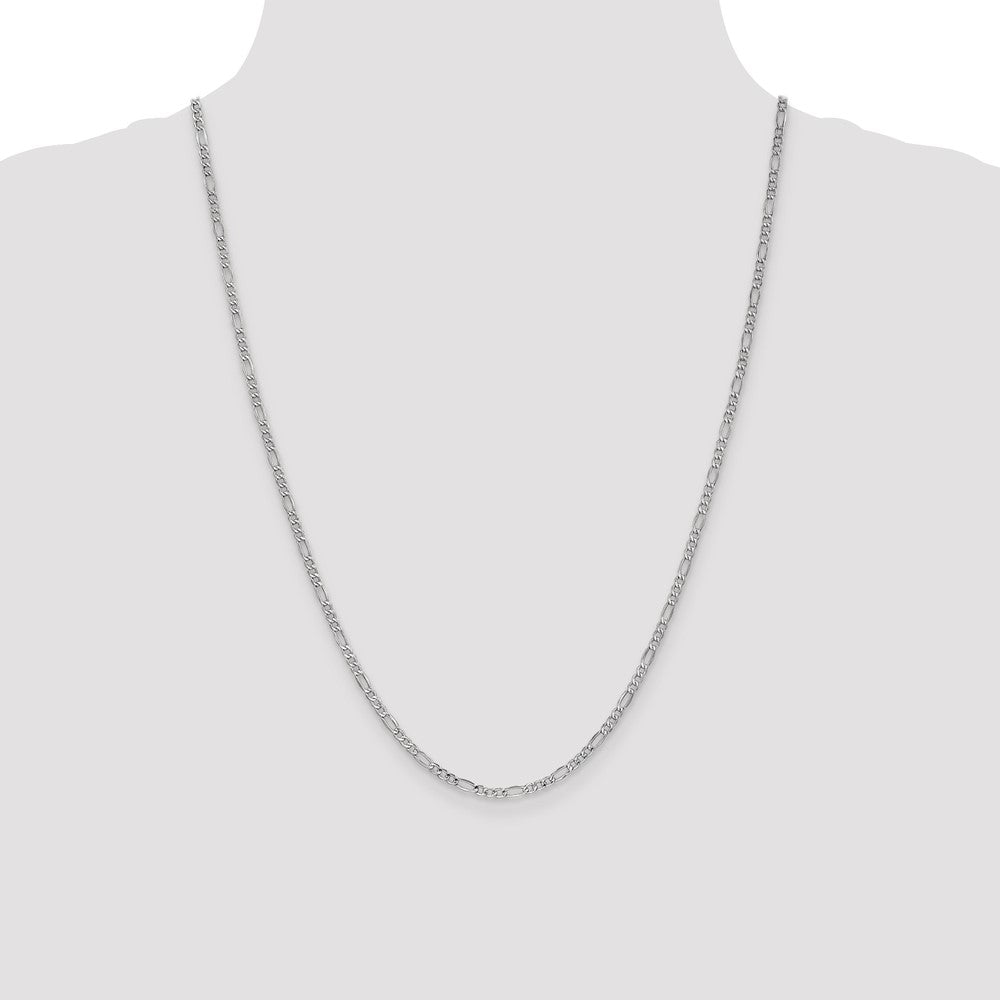 Semi-Solid Figaro with Lobster Clasp Chain - WBC