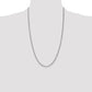 Semi-Solid Figaro with Lobster Clasp Chain - WBC