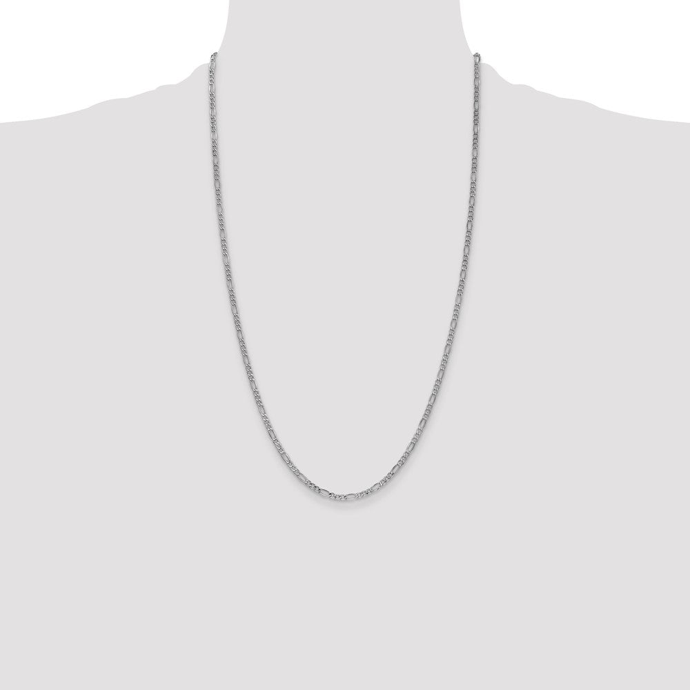 Semi-Solid Figaro with Lobster Clasp Chain - WBC