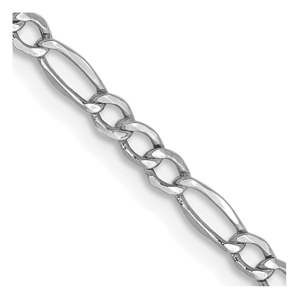 Semi-Solid Figaro with Lobster Clasp Chain - WBC