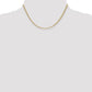Semi-Solid Figaro with Lobster Clasp Chain - WBC