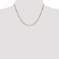 Semi-Solid Figaro with Lobster Clasp Chain - WBC