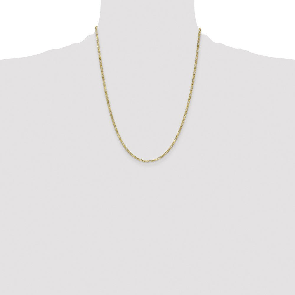 Semi-Solid Figaro with Lobster Clasp Chain - WBC