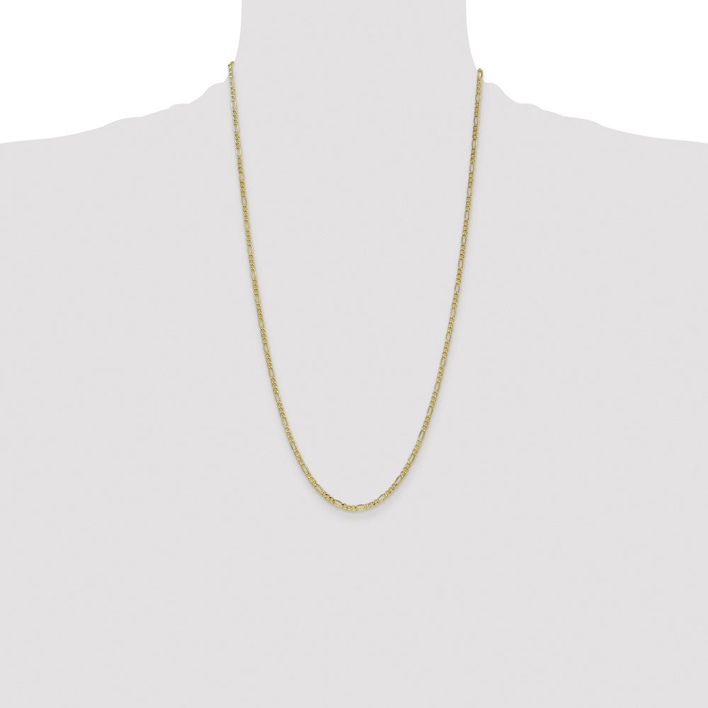 Semi-Solid Figaro with Lobster Clasp Chain - WBC