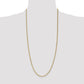Semi-Solid Figaro with Lobster Clasp Chain - WBC