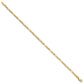 Semi-Solid Figaro with Lobster Clasp Anklet - WBC