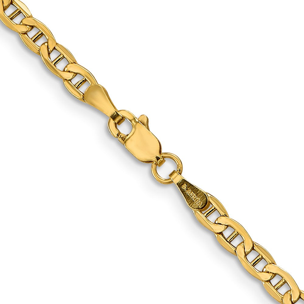 Semi-Solid Anchor with Lobster Clasp Chain - WBC