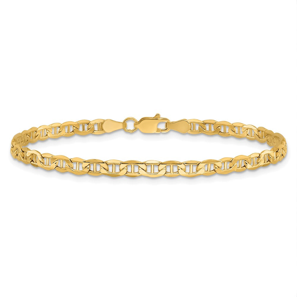 Semi-Solid Anchor with Lobster Clasp Bracelet - WBC