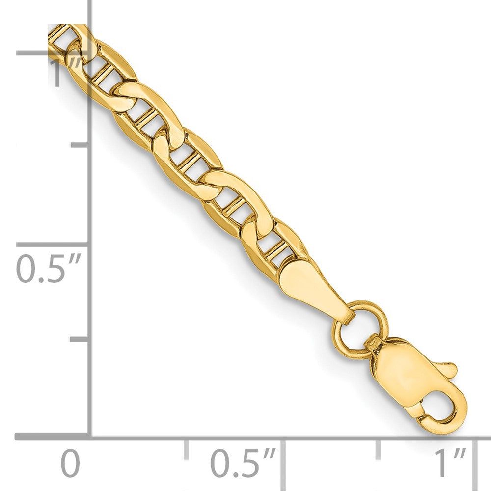 Semi-Solid Anchor with Lobster Clasp Bracelet - WBC