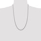 Semi-Solid Curb with Lobster Clasp Chain - WBC