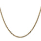 Semi-Solid Curb with Lobster Clasp Chain - WBC