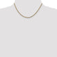 Semi-Solid Curb with Lobster Clasp Chain - WBC