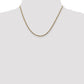 Semi-Solid Curb with Lobster Clasp Chain - WBC