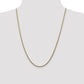 Semi-Solid Curb with Lobster Clasp Chain - WBC