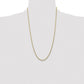 Semi-Solid Curb with Lobster Clasp Chain - WBC