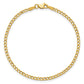 Semi-Solid Curb with Lobster Clasp Bracelet - WBC