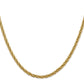 Diamond-cut Semi Solid with Lobster Clasp Chain - WBC