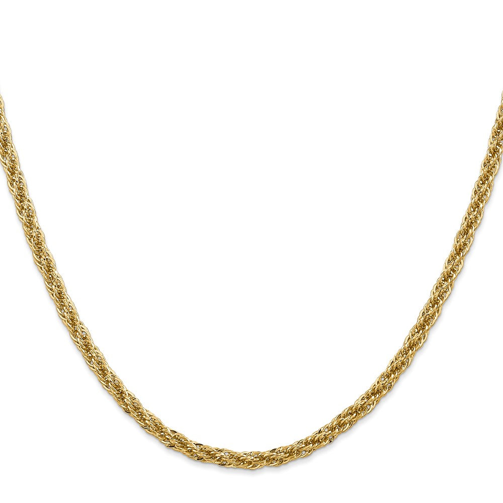 Diamond-cut Semi Solid with Lobster Clasp Chain - WBC