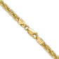 Diamond-cut Semi Solid with Lobster Clasp Chain - WBC