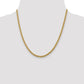 Diamond-cut Semi Solid with Lobster Clasp Chain - WBC
