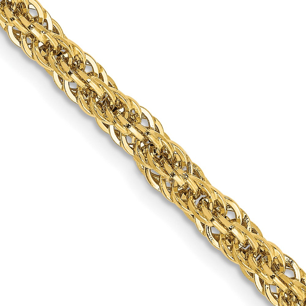Diamond-cut Semi Solid with Lobster Clasp Chain - WBC