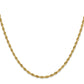 Semi Solid Rope with Lobster Clasp Chain - WBC