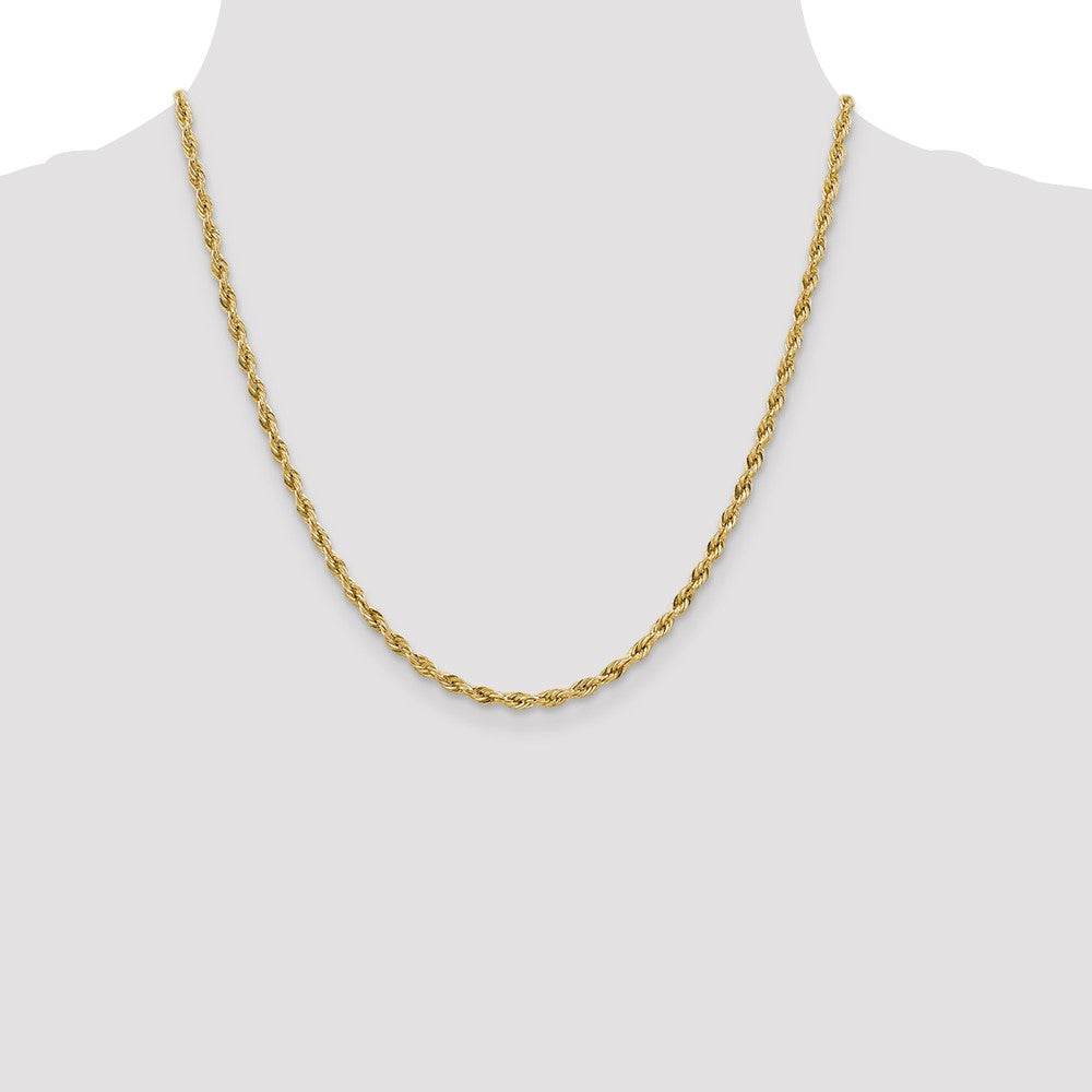 Semi Solid Rope with Lobster Clasp Chain - WBC