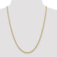 Semi Solid Rope with Lobster Clasp Chain - WBC