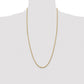 Semi Solid Rope with Lobster Clasp Chain - WBC