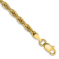 Semi Solid Rope with Lobster Clasp Chain - WBC