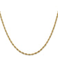 Semi Solid Rope with Lobster Clasp Chain - WBC