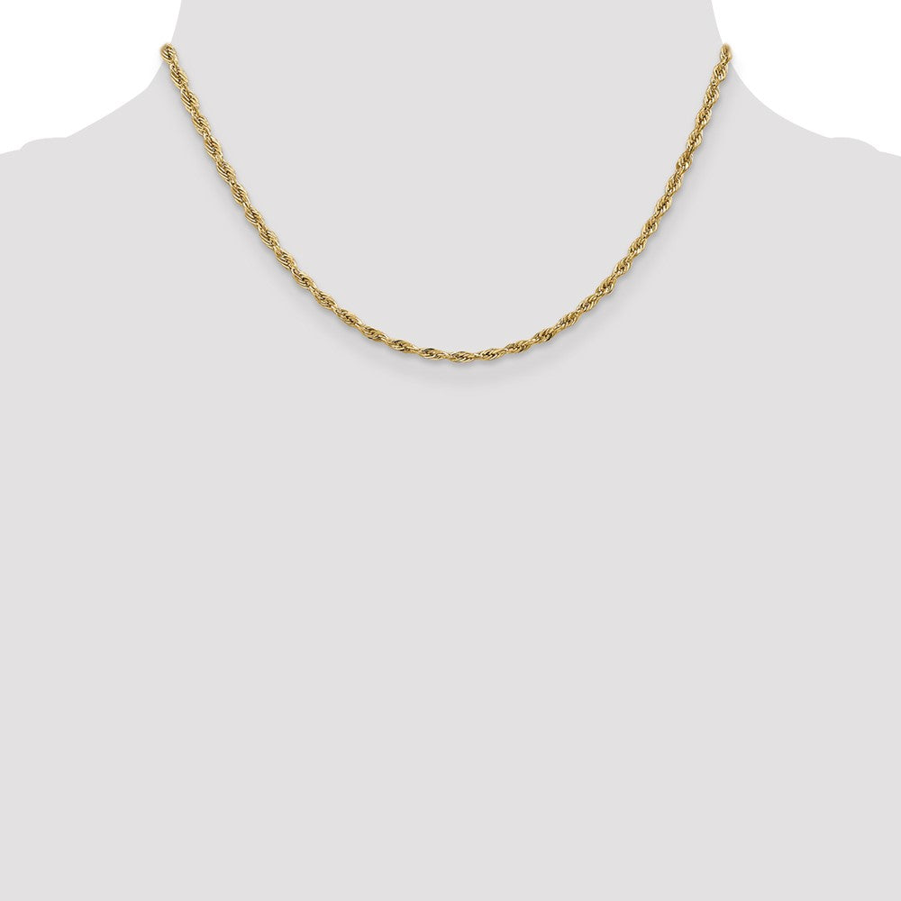 Semi Solid Rope with Lobster Clasp Chain - WBC