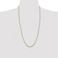 Semi Solid Rope with Lobster Clasp Chain - WBC