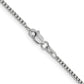 Semi-Solid Round Box with Lobster Clasp Chain - WBC
