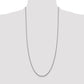 Semi-Solid Round Box with Lobster Clasp Chain - WBC